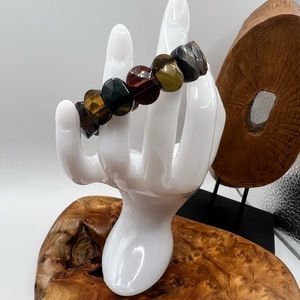 Natural‎ Tigers Eye Stretch Bracelet NEW